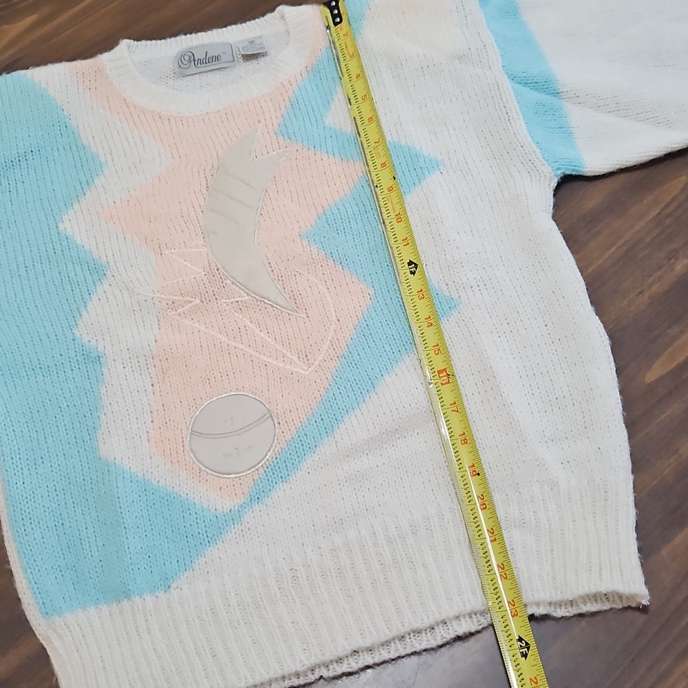 Vintage 80s Andene Pastel Sweater - Picture 3 of 12